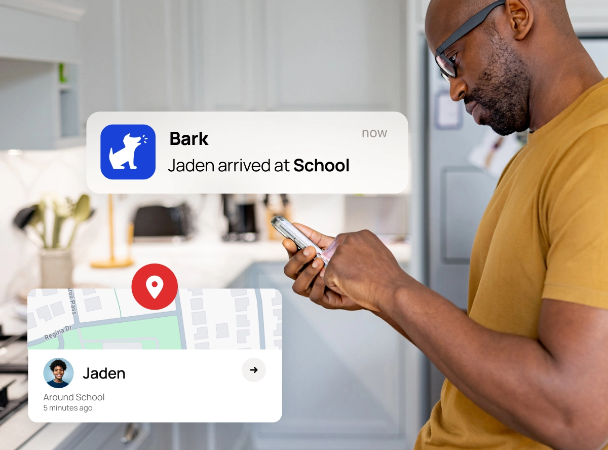 Bark location tracking